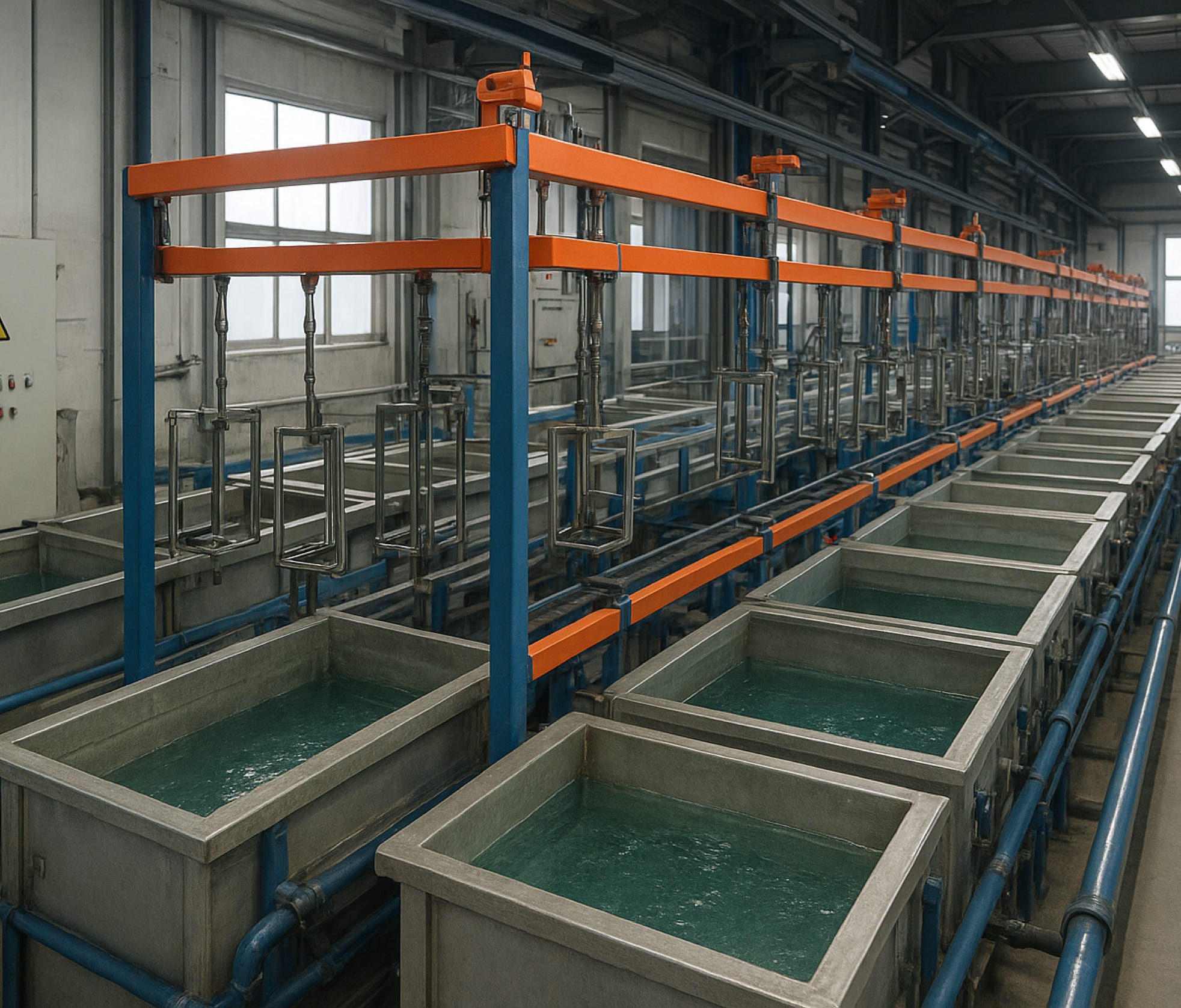 State-of-the-art radiation therapy machine used for cancer treatment in a medical facility.